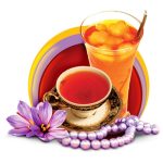 شربت گلاب زعفران - سرزمین سلامتی کاکوتی