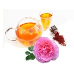 شربت گلاب زعفران - سرزمین سلامتی کاکوتی