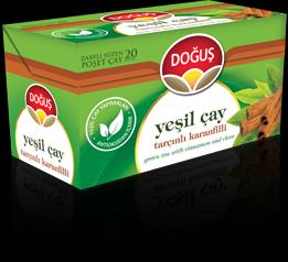 Dogus چای سبز دارچین 20 عددی دوغوش Dogus چای سبز دارچین 20 عددی دوغوش