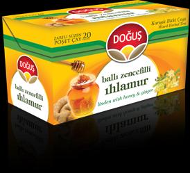 دمنوش زنجبیل و عسل 20 عددی دوغوش