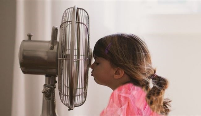 کاهش حرارت بدن در تابستان