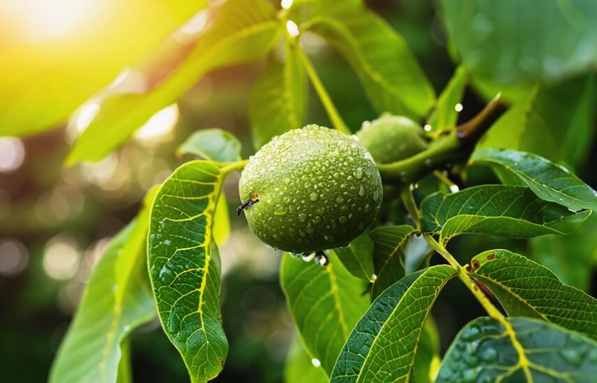  آشنایی با خواص درمانی برگ گردو در طب سنتی